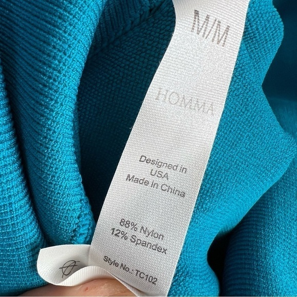 Homma Activewear Thick High Waist Tummy Compression Slimming Body Leggings Pant - Picture 7 of 7